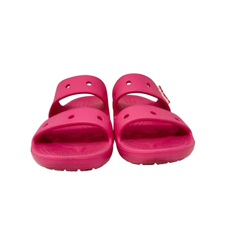 Classic Crocs Sandals  Electric Pink 206761 Men Sz 11 Mens